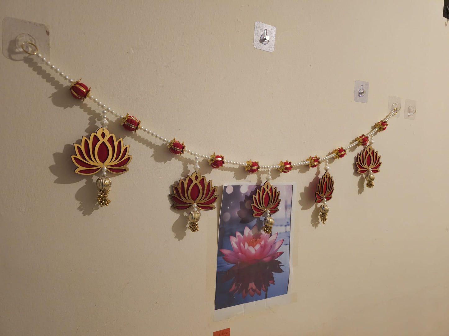 Lotus Pearl Toran
