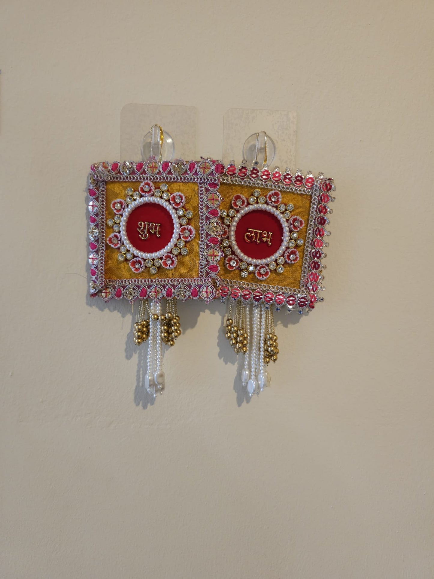 Shubh" Decorative Wall Hanging - Set of 2