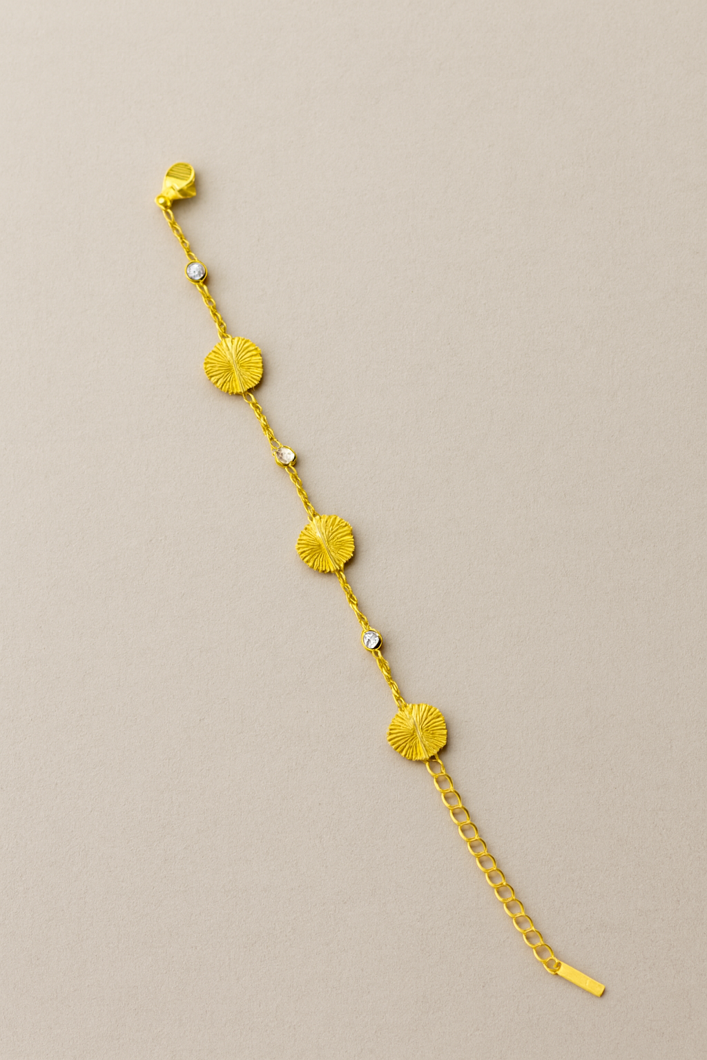 Stainless Steel Clover Radiance Bracelet