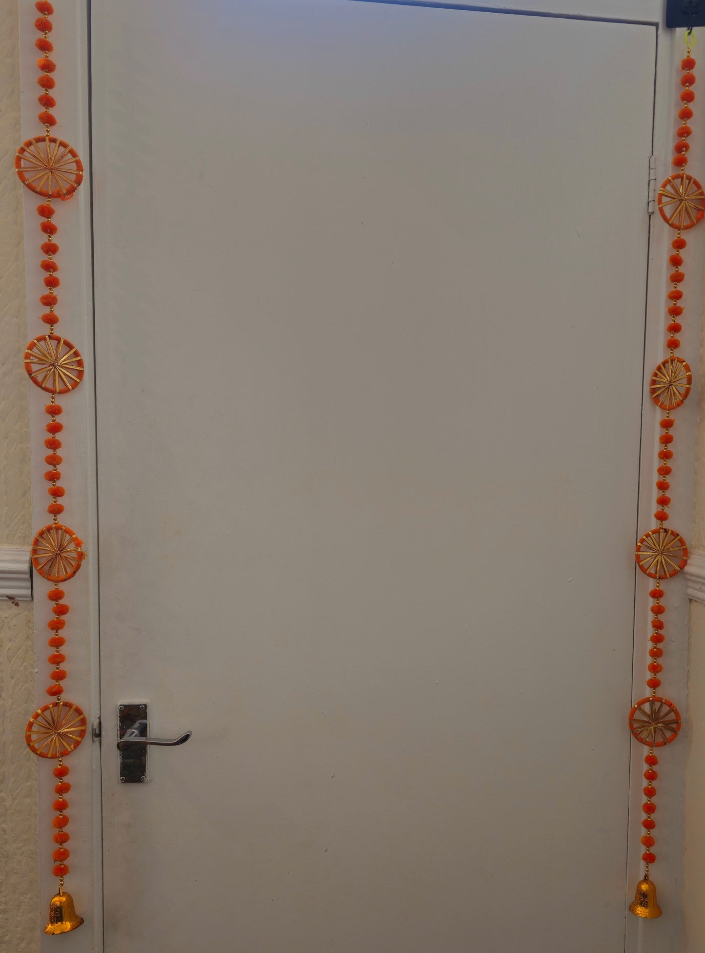Yellow and Orange wall hangings