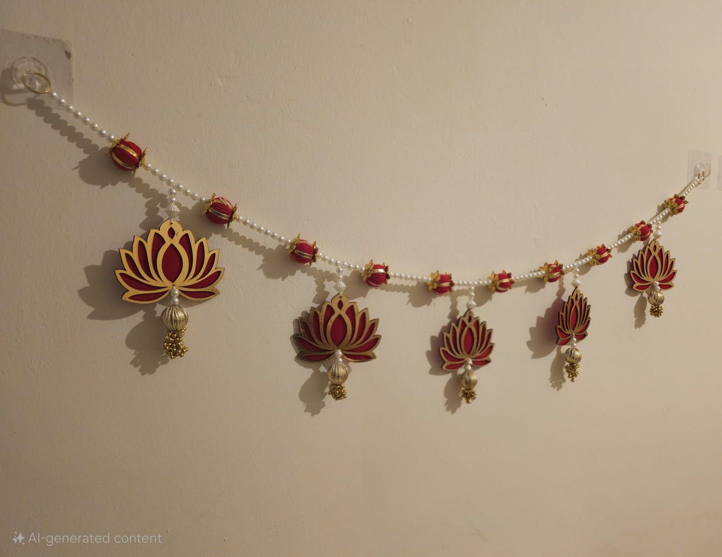 Lotus Pearl Toran