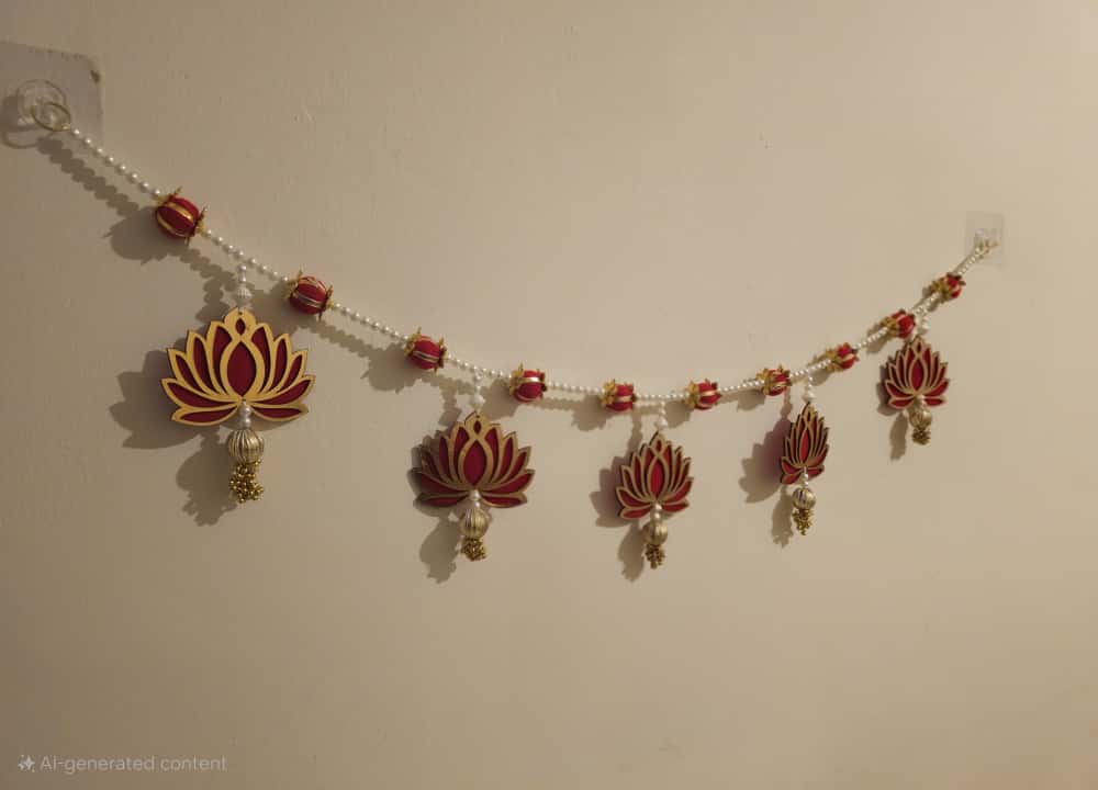 Lotus Pearl Toran