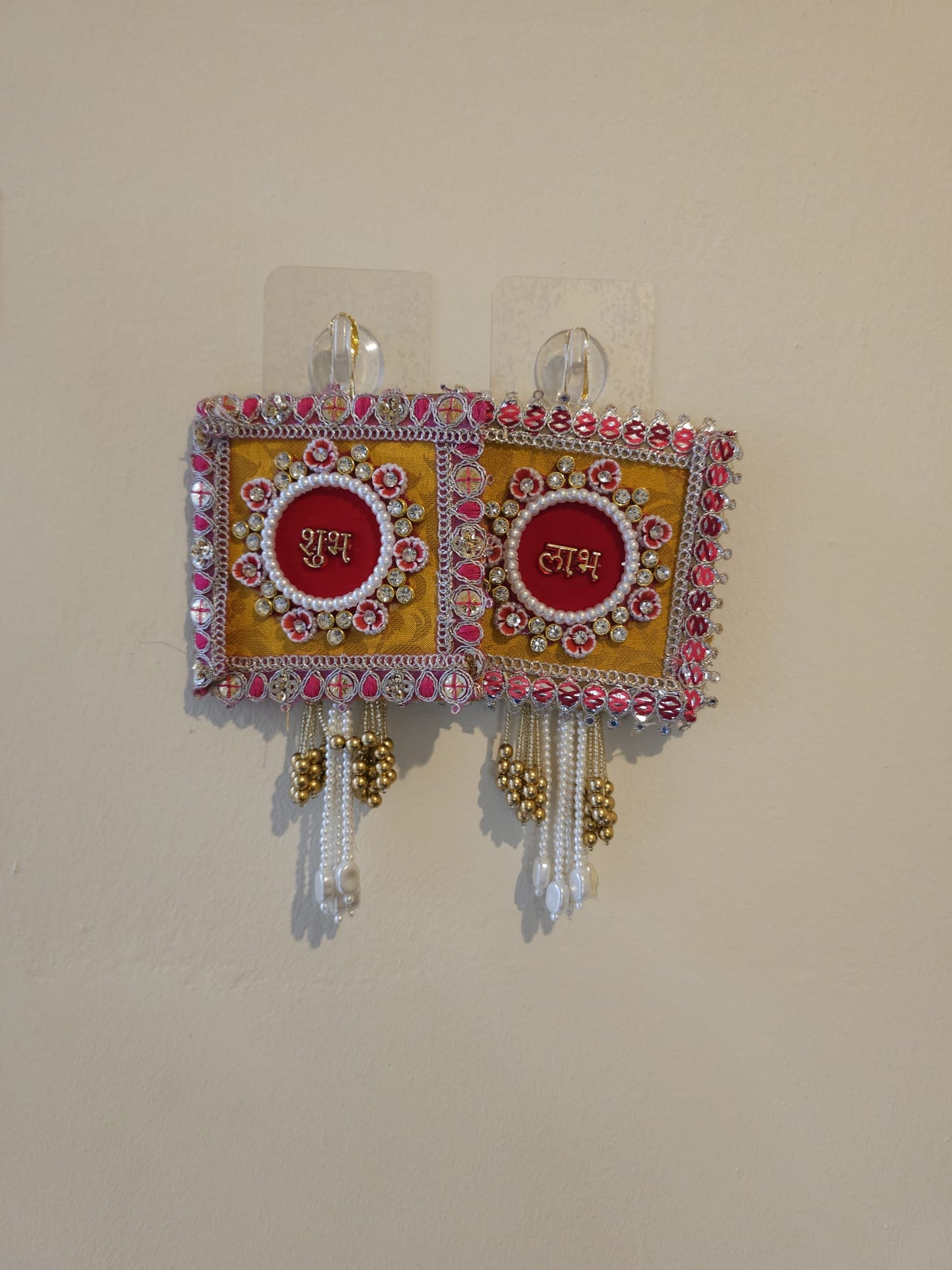 Shubh" Decorative Wall Hanging - Set of 2