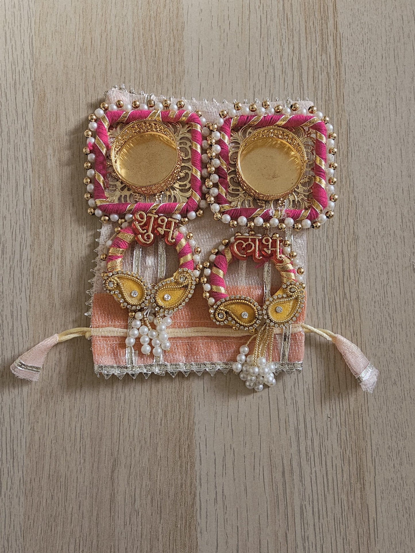 Embroidered Fabric Potli Combo