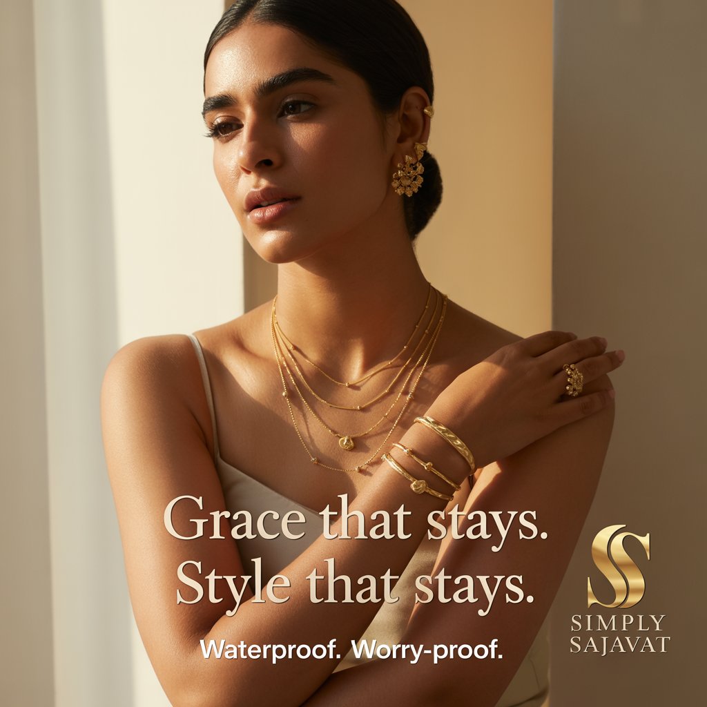 Waterproof jewellery collection