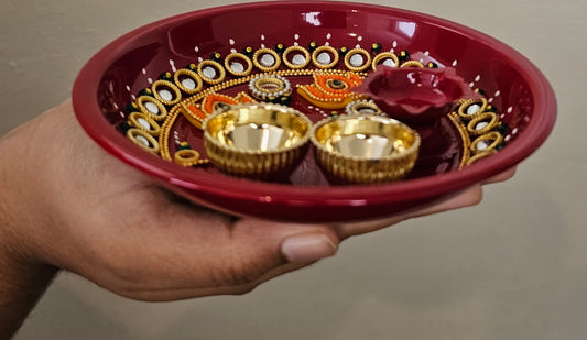 Mini Pooja Thali