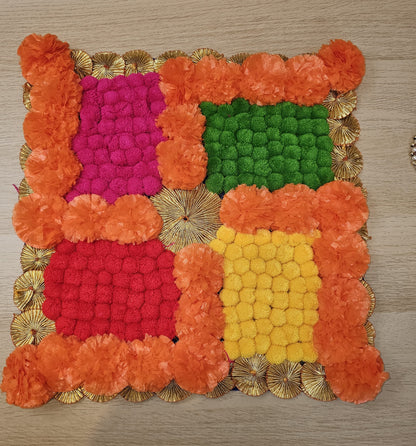 Swastik Rangoli Mat
