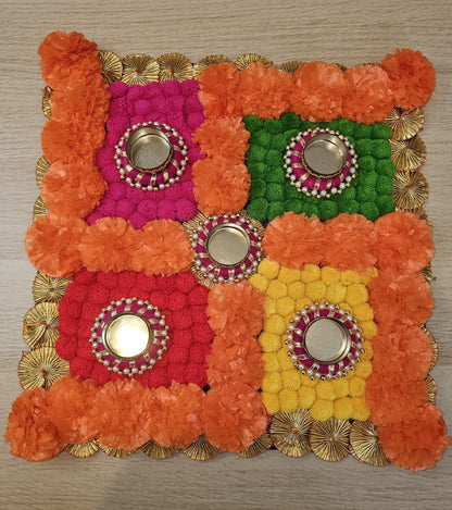 Swastik Rangoli Mat