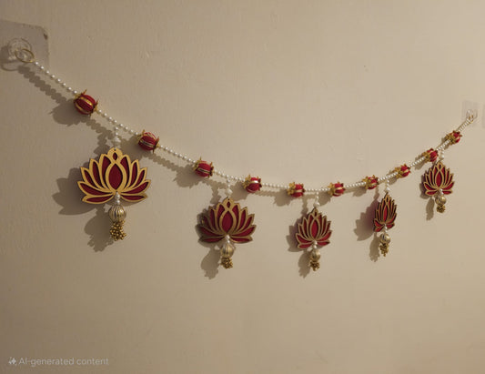 Lotus Pearl Toran