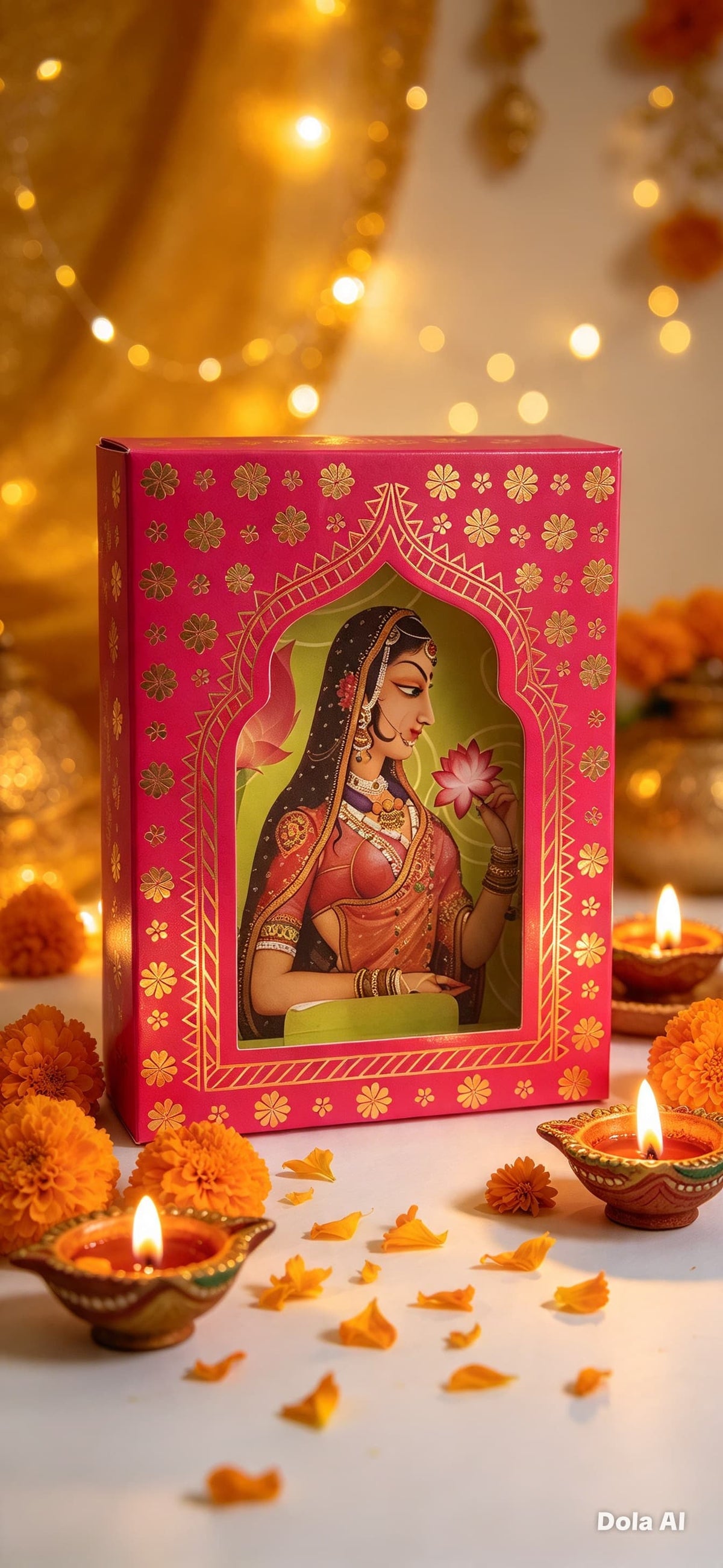 Decorative Jharokha Festive Gift Box Set of 5 | Traditional Indian Sweets & Favor Boxes | Simply Sajavat Manchester