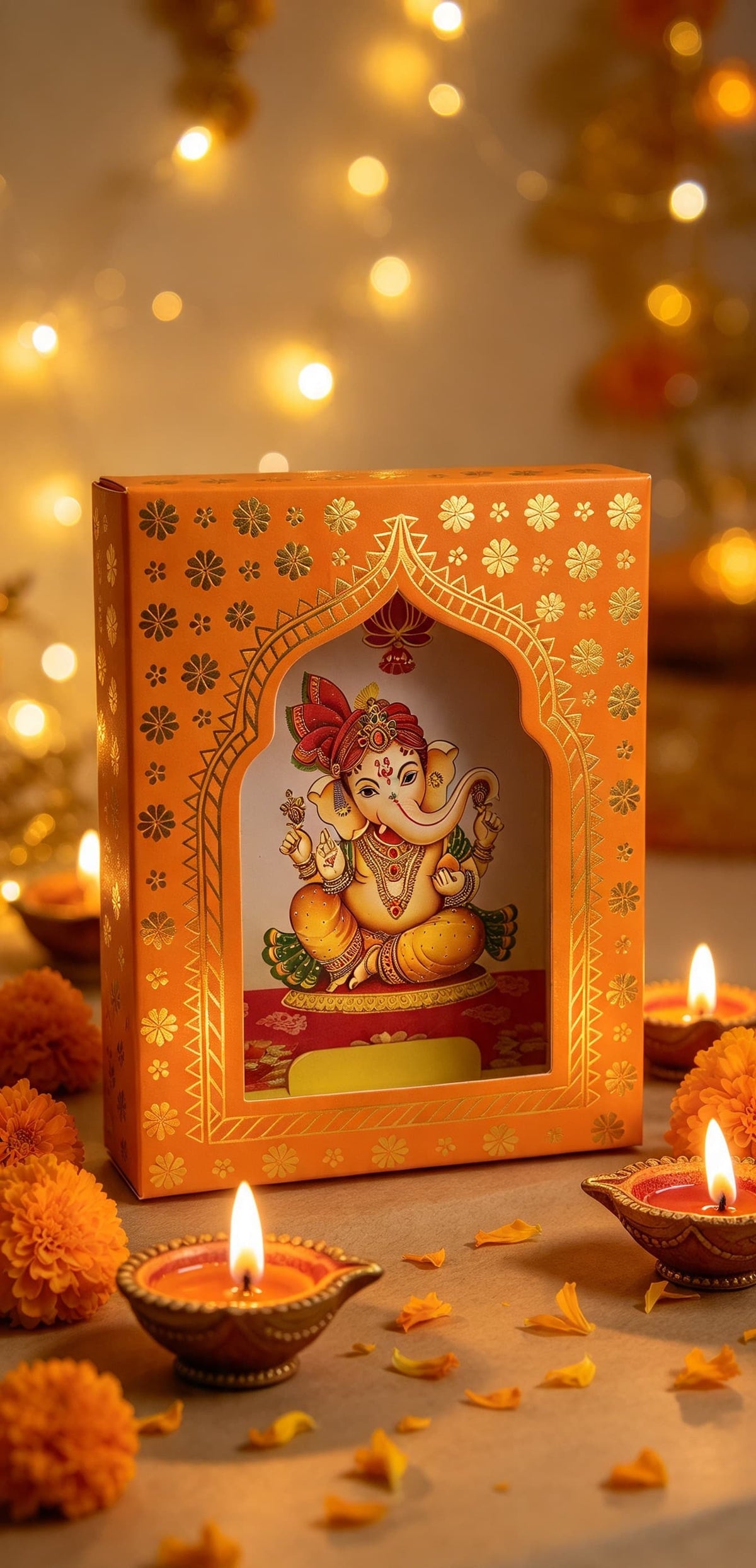 Decorative Jharokha Festive Gift Box Set of 5 | Traditional Indian Sweets & Favor Boxes | Simply Sajavat Manchester