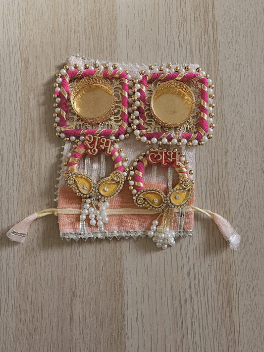 Embroidered Fabric Potli Combo
